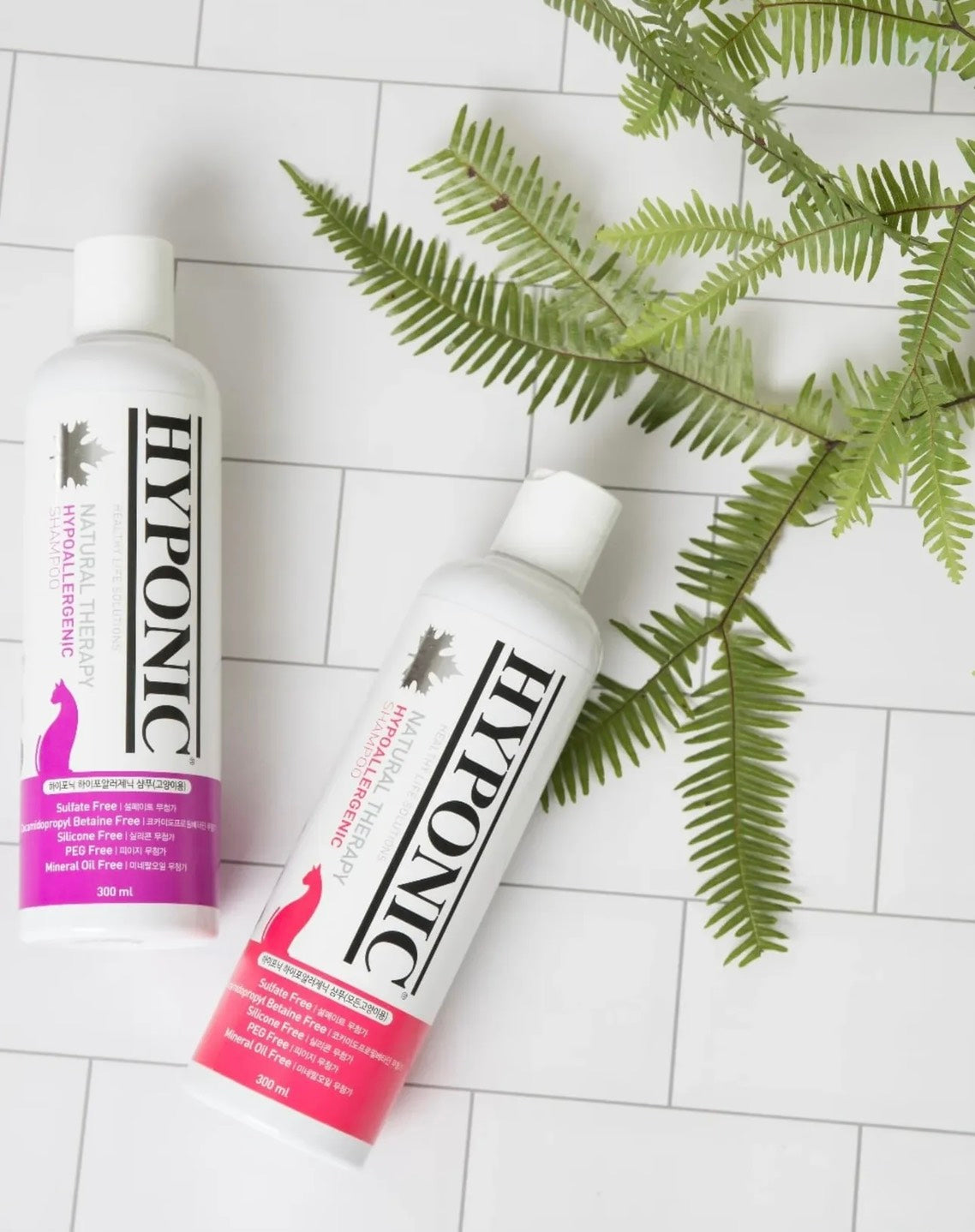 猫用シャンプーのハイポニック