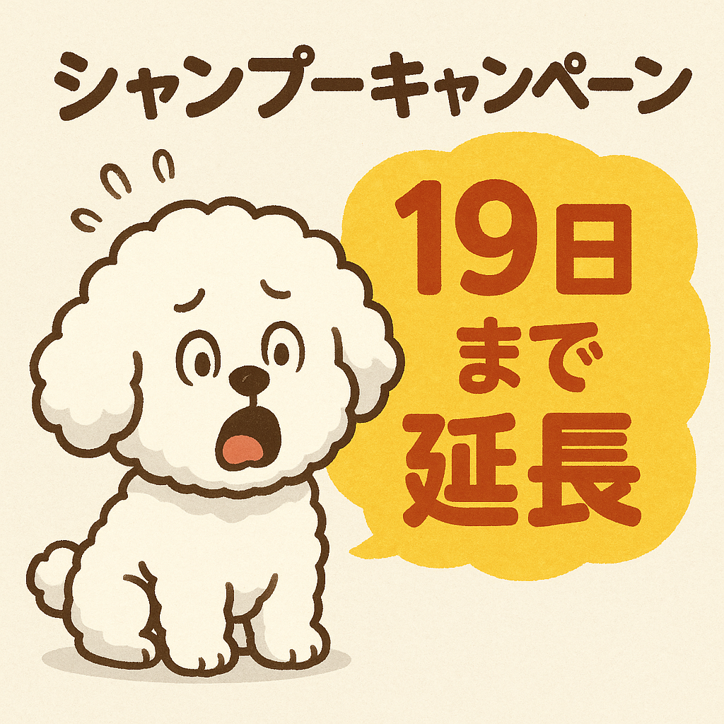 お試しキャンペーン　少しだけ延長します。