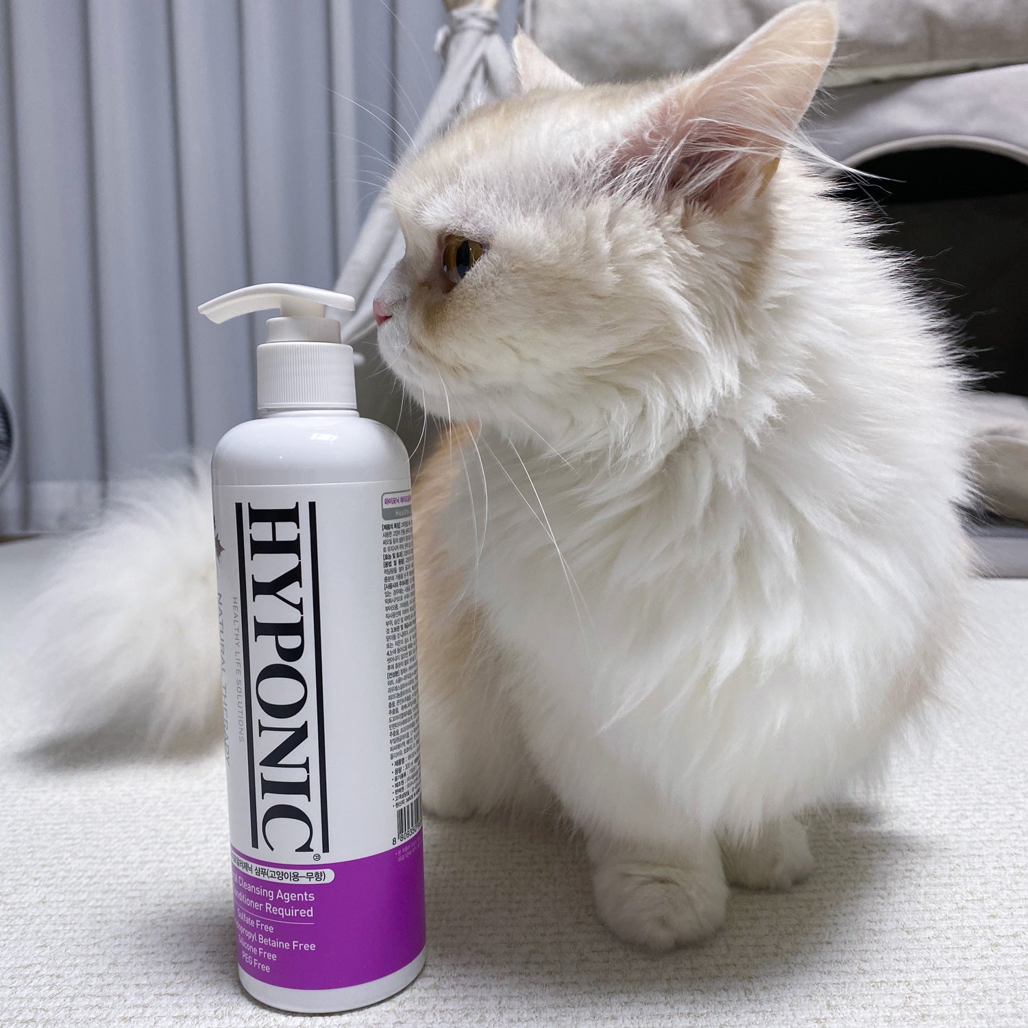 猫用 低刺激 無香料シャンプー｜舐める習性に配慮・植物由来成分配合